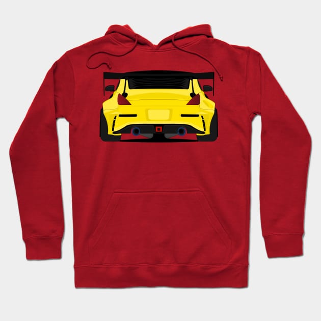 350Z YELLOW Hoodie by VENZ0LIC